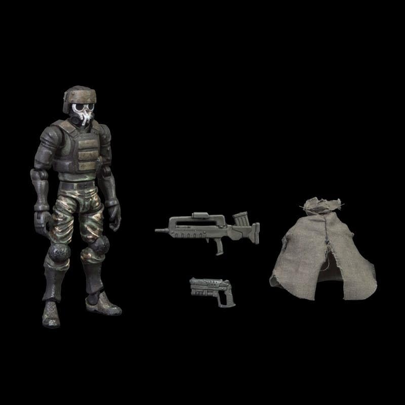 Acid Rain World FAV-A89 Marines Corporal, 1/18 Scale Pre-painted Articulated Military Figure (The Last Line of Defense) by TOYS ALLIANCE