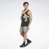 Reebok Logo Print Training Loose Fit Straight Leg Shorts Men shorts Army-Green HR6142