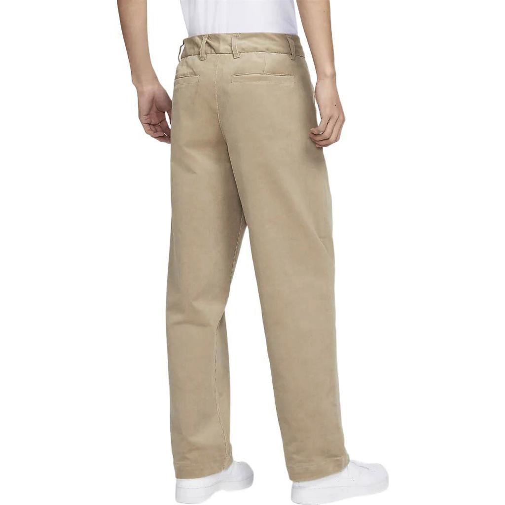 Nike Casual Pants Men's Khaki Moderate Straight Fit Pants DX0001-247