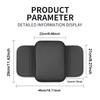 Car Center Console Protector Cover Upgraded Armrest Box Cushion Arm Rest Mat with Side Storage Pocket PU Leather Car Accessories