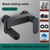 Faucet Brass Bathtub Mixer 304 Stainless Steel Mixer Tap Hot And Cold Bathroom Mixing Valve Wall Mounted Bath Shower Set