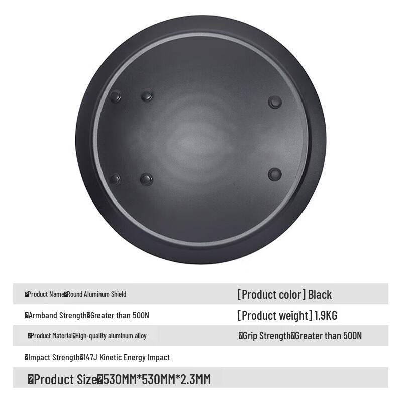 Handheld Aluminum Anti-Riot Shield
