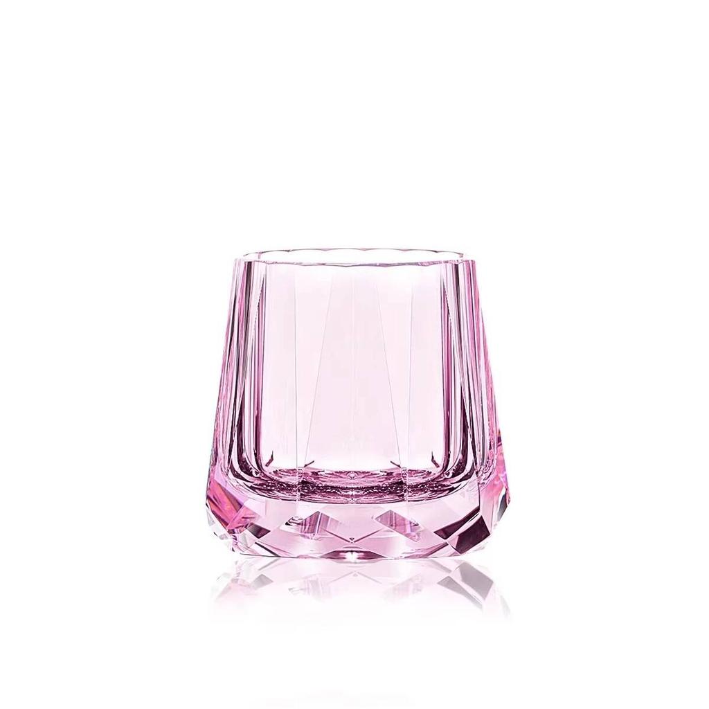 Zeus' Eternal Stone K9 Crystal Cup Upscale Classical Whiskey Glass Diamond Cut Brandy Liquor Wine Snifter Best Gift For Dad Boss