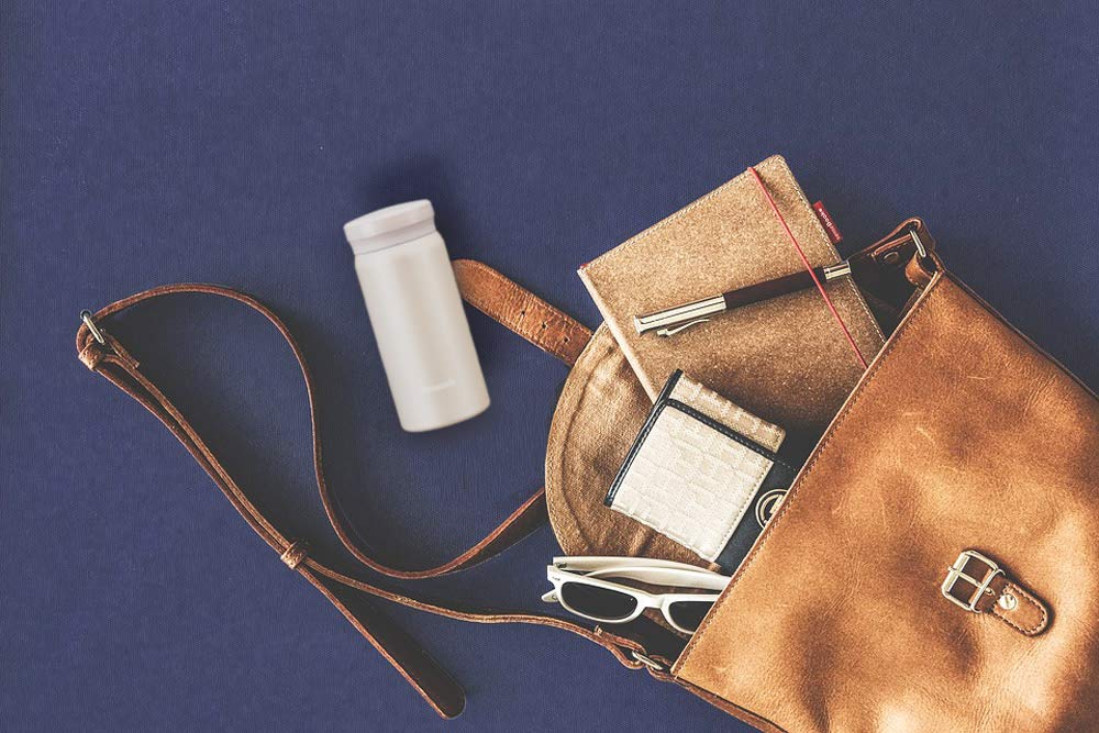 Bestco Stainless Steel Mug Bottle, Whipped White, 200ml, Lightweight and Compact, AMA-20