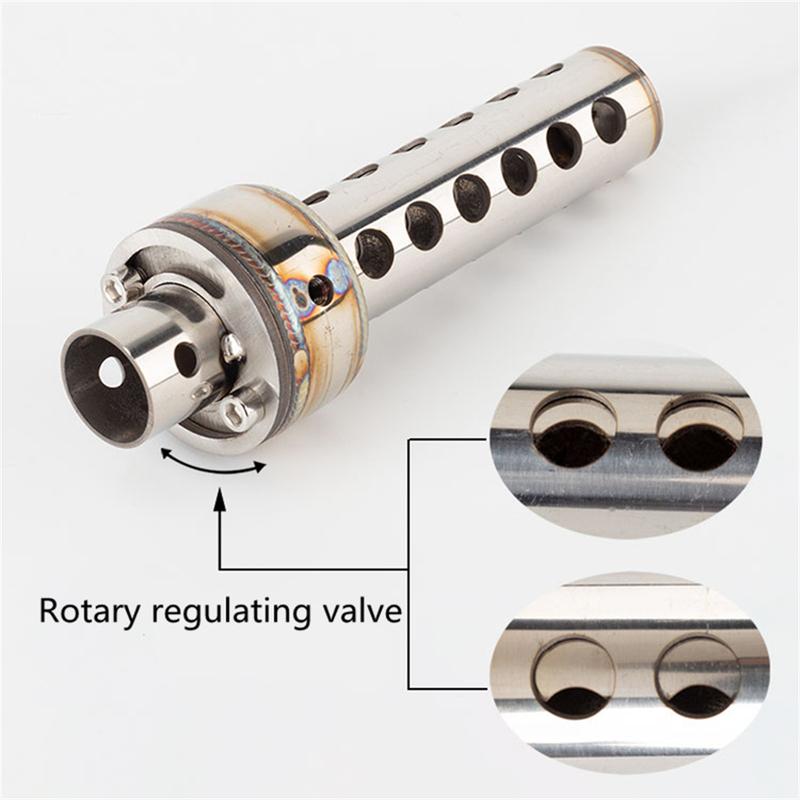 Universal Motorcycle Exhaust Modify 48MM 51MM Catalyst Noise Sound Valve Type DB Killer For Most Tail Killer Muffler