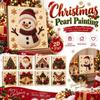 DIY Craft Kit Christmas Diamond Collage 2D Flat Beaded Picture  Christmas Decoration