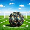 1pc Moonlit Garden Cats Theme Soccer Ball Football, Size 5, Lightweight PVC, Outdoor Training Soccer Ball,Sports Gift t61455