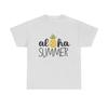 Aloha Summer T Shirt Hawaii Tropical Vacation Beach Pineapple