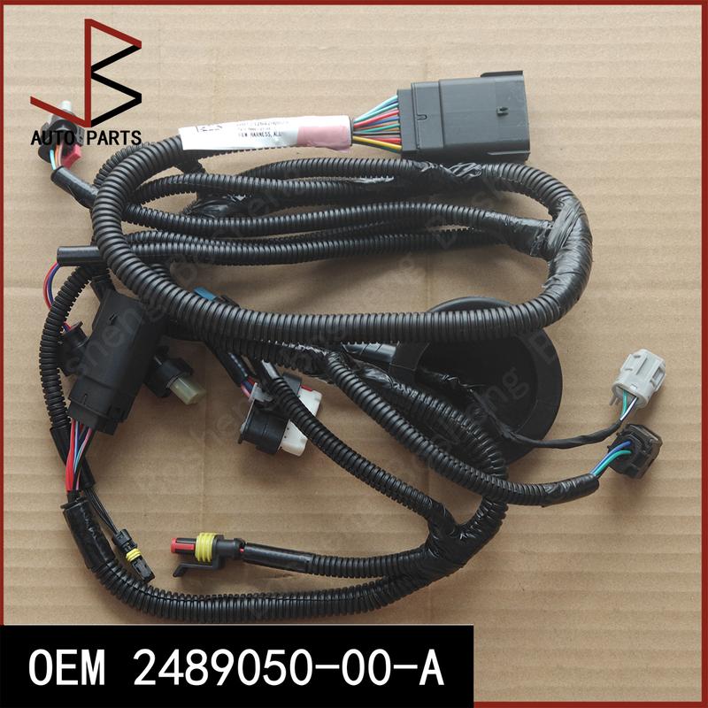 New For Tesla Model Y 2020-2025 Front End Module Harness Radiator Panel Wiring OEM 2489050-00-A 248905000A 2489050 00 A 2489050