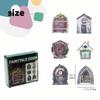 Mini Fairy Door Corrosion Resistant Moisture-Proof Micro Decor Fairy Tale Learning Toy Kit For Kids For 112 Dollhouse
