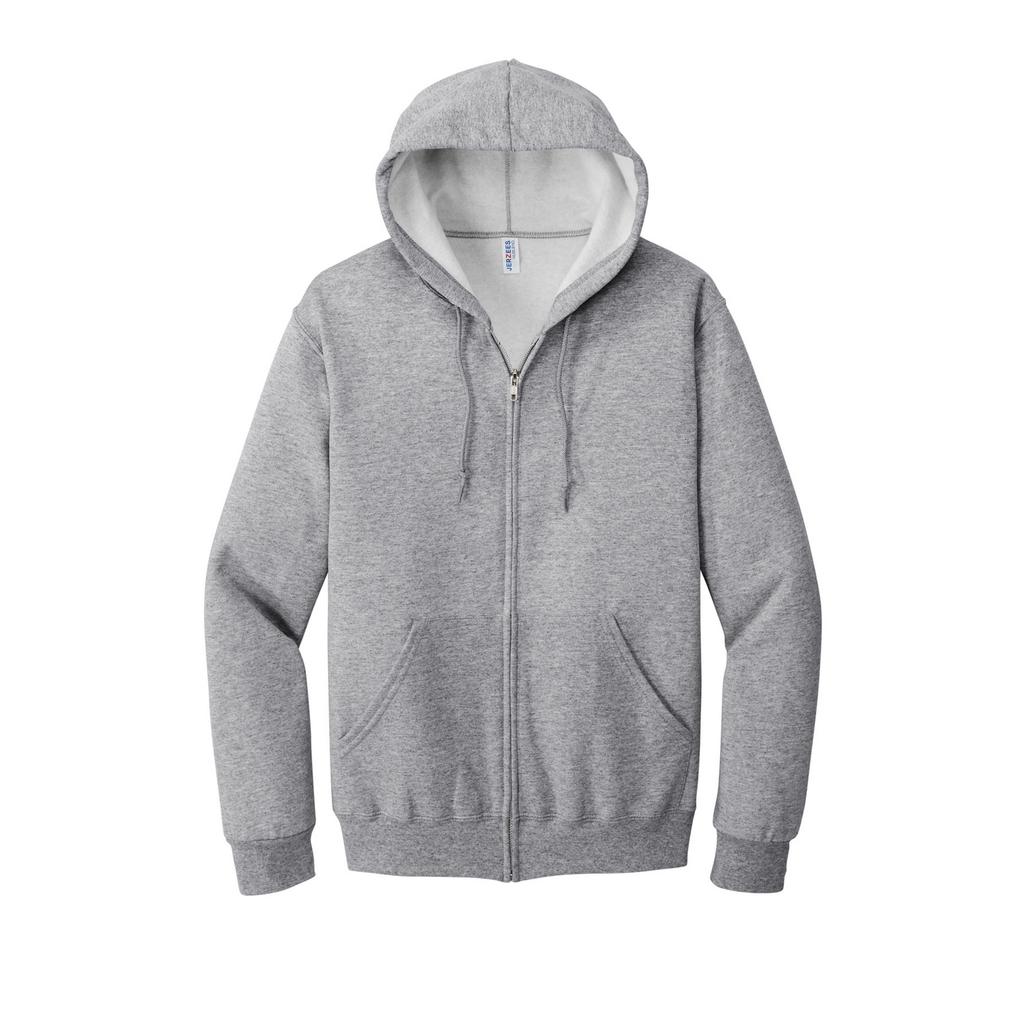 Jerzees Mens Nublend Full Zip Hoodie