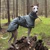 Modischer Regenmantel für Airless Terrier Weiche Welpenkleidung Warmer wasserdichter Mantel für Italienischen Windhund Whippet Hundejacke