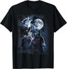 Wolf Huilend Naar De Maan T-shirt Wildlife Wolven, T-shirt Unisex 2026
