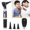 Professional Fiber Optic Otoscope  Ophthalmoscope Kit LED Fiberoptic Otoscope  Ophthalmoscope Set