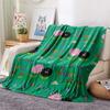 Barbapapa2 Flannel Blanket, High quality Comfortable for All Seasons, Home Decor, Warmth and Comfort