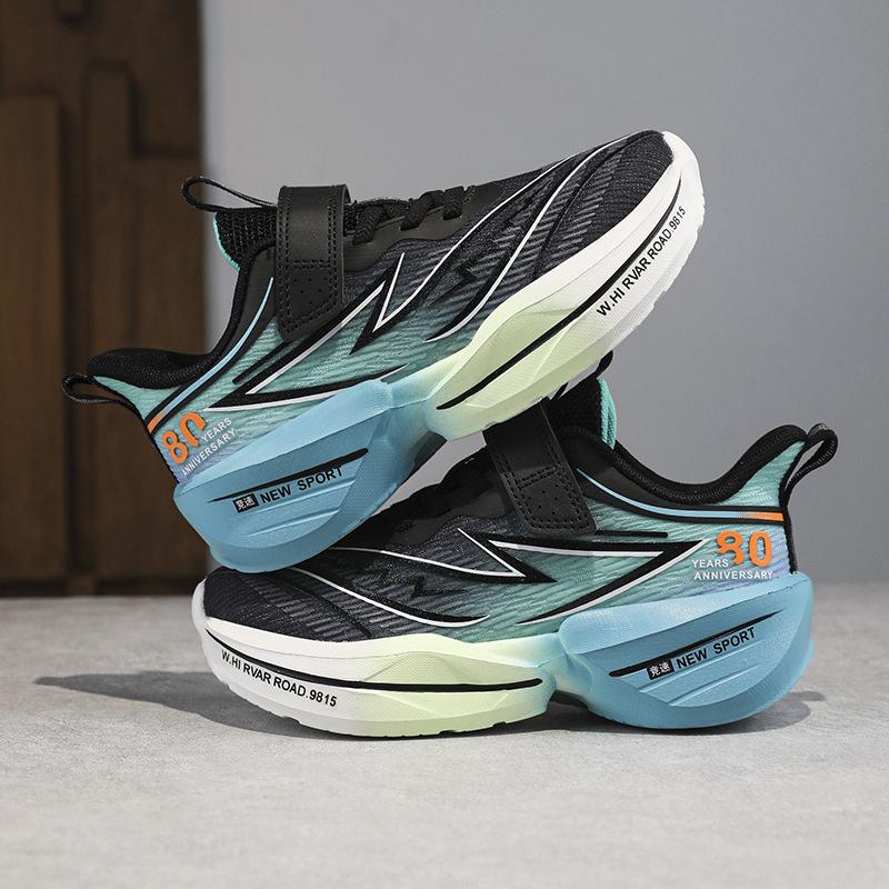 Boys shoes 2025 summer children's sports class sports shoes boys mesh shoes breathable trend running shoes