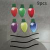 9-piece Reflective Car Magnet Set, Used for Holiday Parties, Car Garages, Refrigerator Stickers