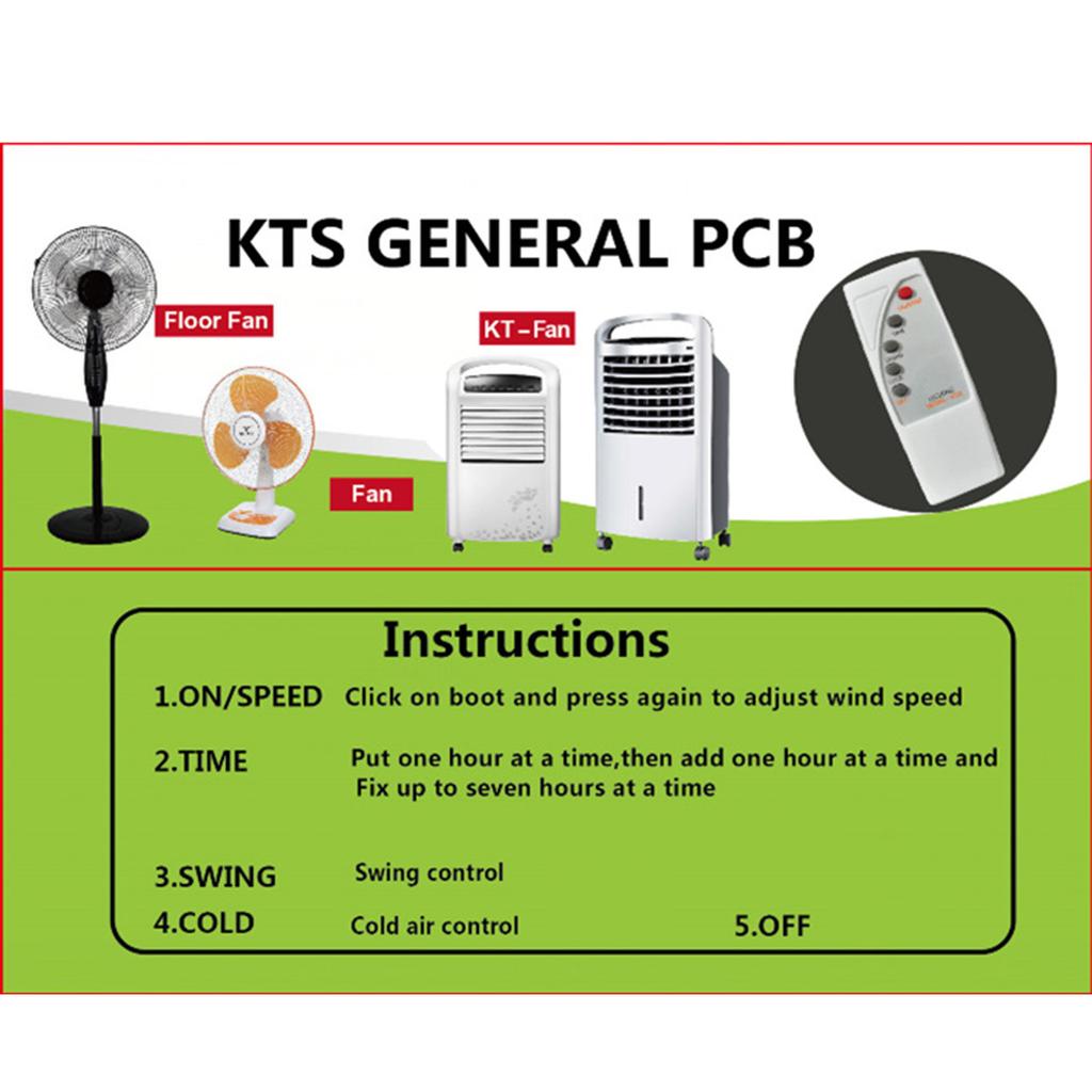Air Conditioning Fan Circuit Board Remote Control High-power Universal Fan Motherboard Air Conditioner Control Panel
