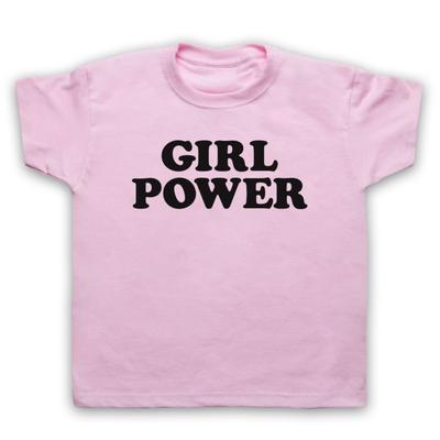Girl Power Feministischer Slogan Frauenrechte Feminismus Kinder Kind T-Shirt