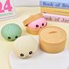 Toys Kids  Childrens Simulated Colorful Dumpling Squishy Slow Rising Stress Relief Fidget Ball, Soft Squeeze Decompression Toy for Adults