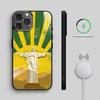B-Brasilien-Themen-Illustration    Handyhülle Für iPhone17,16,15,14,13,12,11 Plus,Pro Max Magnetisch Für Magsafe Kabelloses Laden