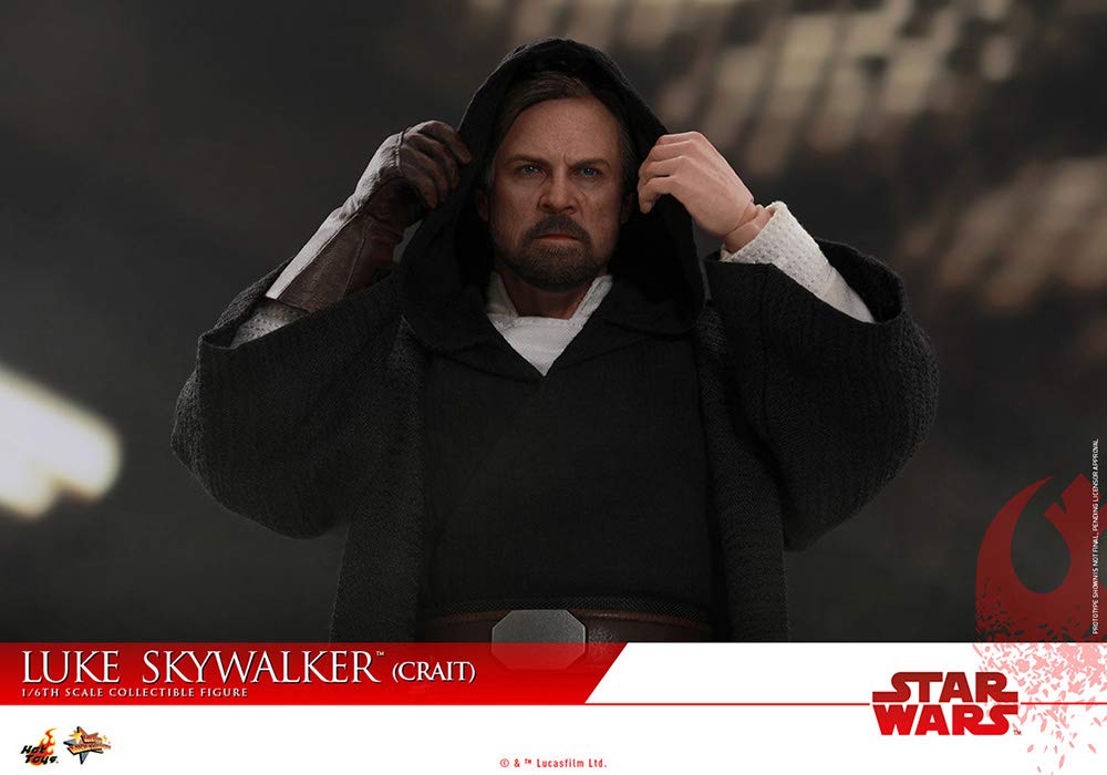 Star Wars The Last Jedi Luke Skywalker (Crait Version) Movie Masterpiece 1/6 Scale Figure