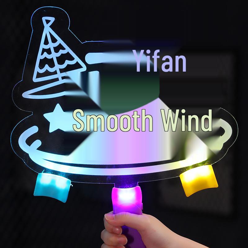 Birthday Light-Up Handheld Sign - Glowing Party and Event Cheering Prop