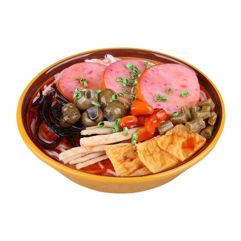 Realistic Noodles Rice Bowl Molds Artificial Realistic Noodles Model Perfect For Puzzle Decors And Art Projects