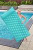Bestway 155 x 77cm Floating Green Ocean for Pools Roll-Up Mat, Design, (44020)