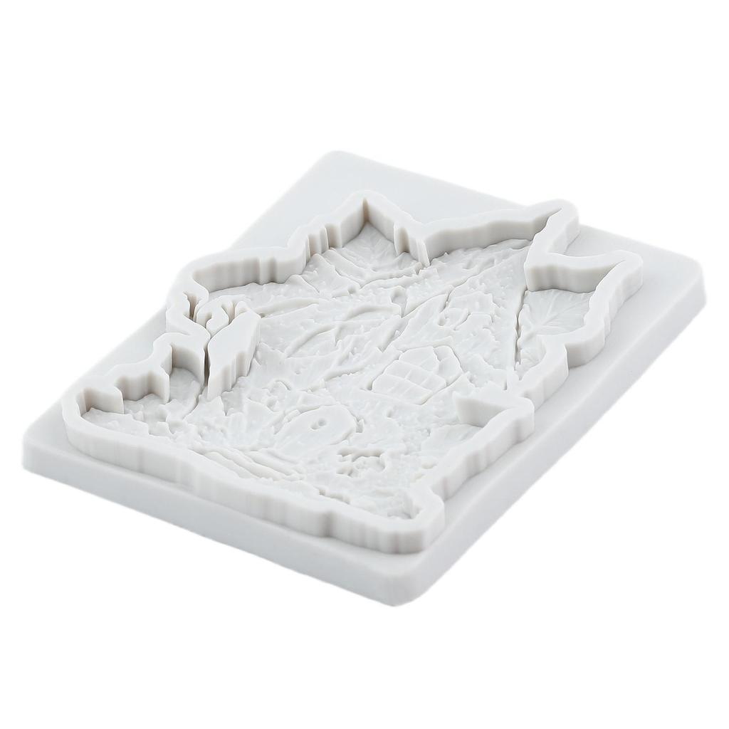 Fairy Garden Silicone Mold Fairy House Fondant Molds Cake Decorating Tools Theme Cake Dessert Decorated Chocolate Candy Mold