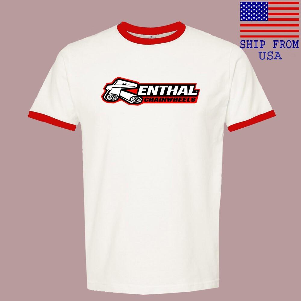 

RENTHAL CHAINWHEELS Men#039;s Ringer Red Size S3XL Unisex T-Shirt XL