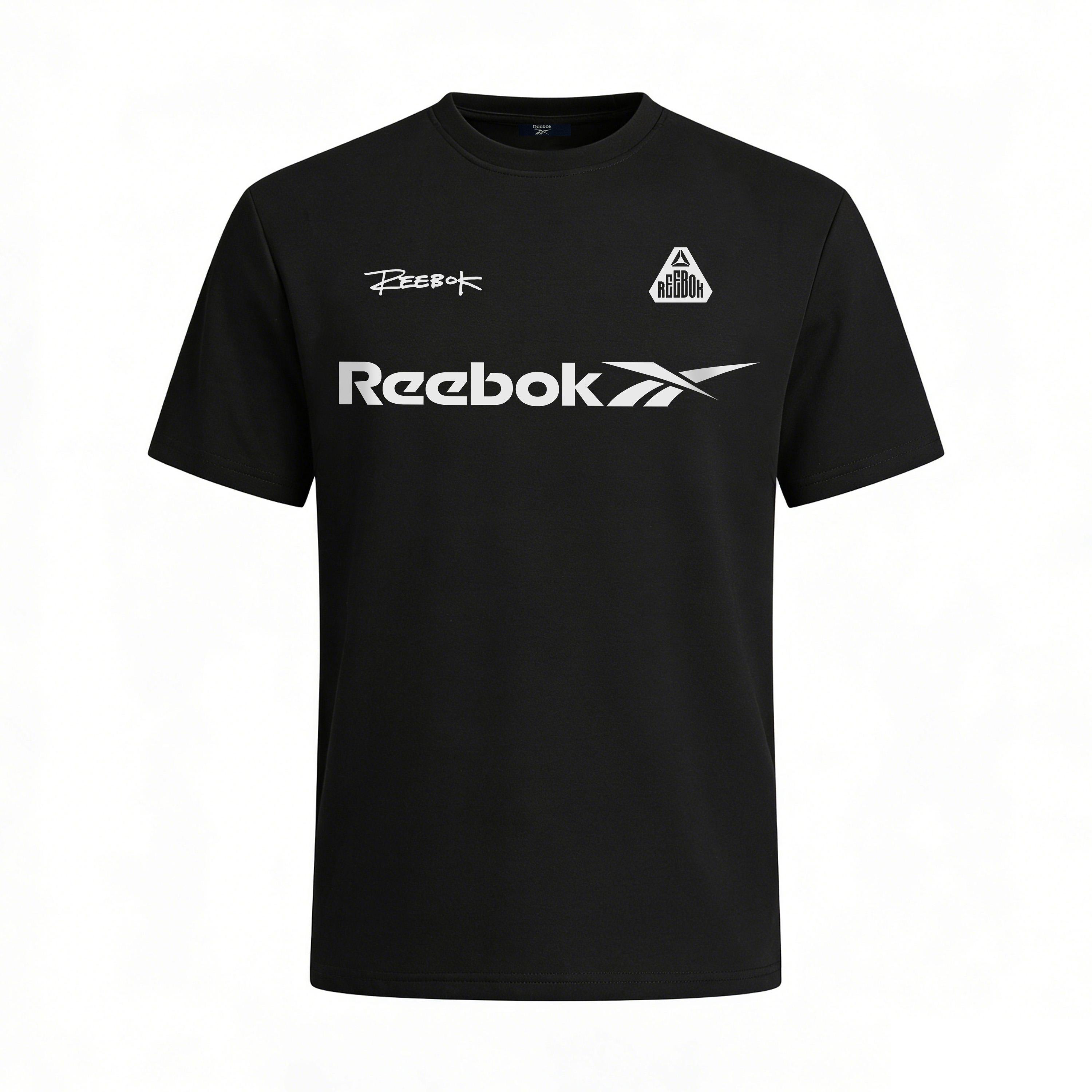 Reebok T Shirts Unisex Crew Neck Moderate Heavyweight 25SRMAX7U-2 2XL
