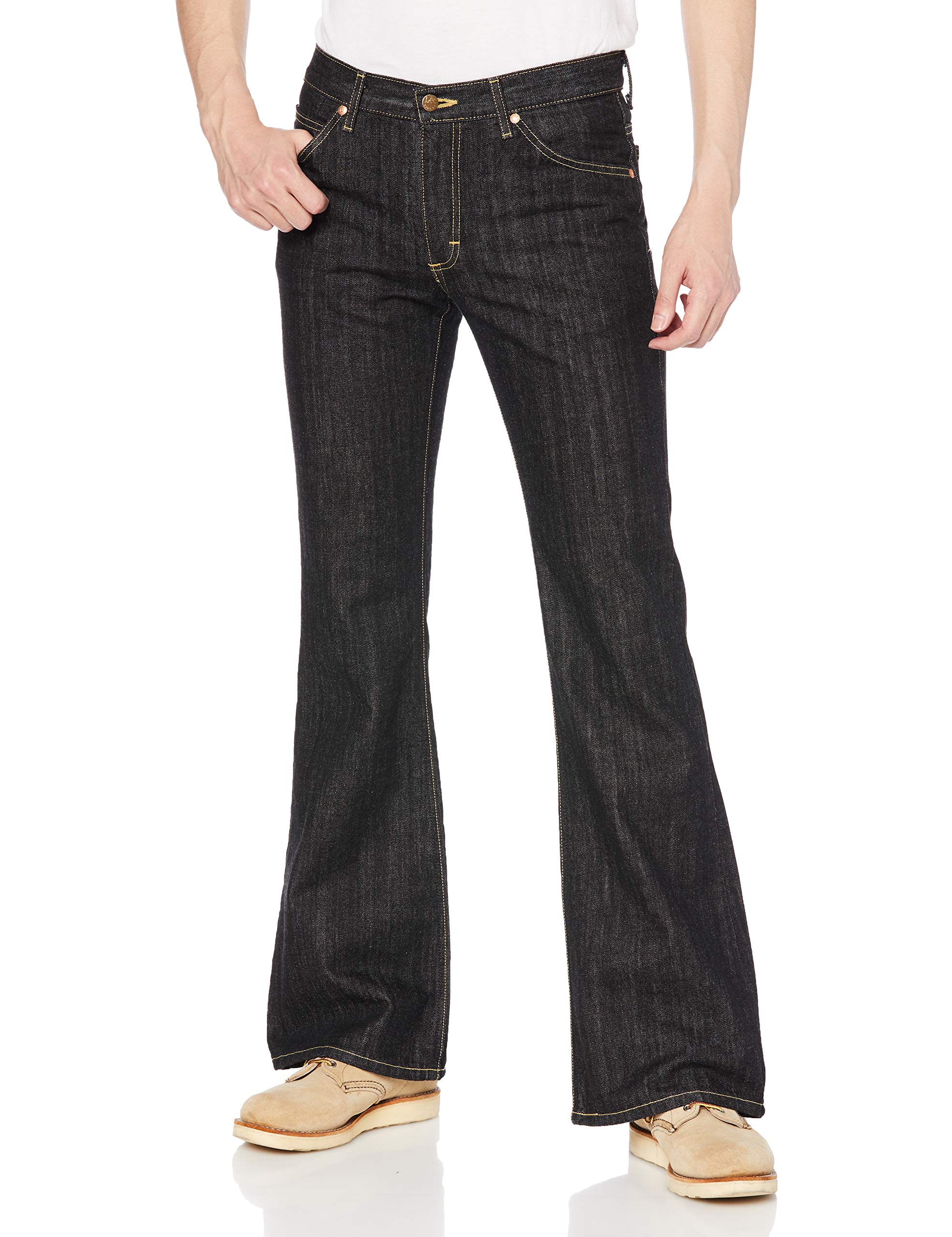 

Джинсы American Standard Bell Bottom Denim Pants 202 Черный Деним 34 [Lee] Мужские