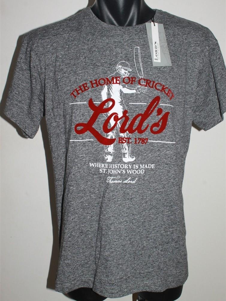 

Lord039s The Home Of Cricket St Johns039s Wood TShirt Size Medium BNWT MCC 2018 Unisex T-Shirt XL