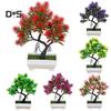 Blooming Bouquet Artificial Flower Pine Tree Bonsai Stage Garden Wedding Party Decor