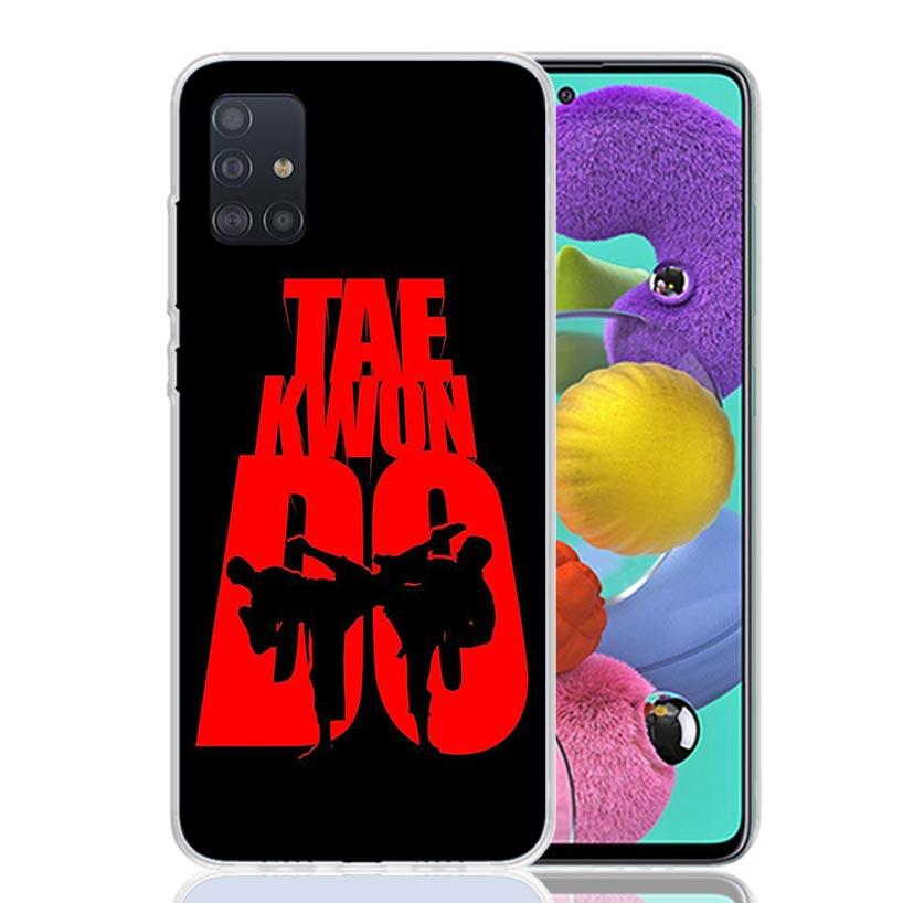 Kungfu Taekwondo Phone Case For Samsung Galaxy A52 A32 A22 A12 A02S A50S A30S A51 A31 AA71 Note 20 Ultra 10 S10 Plus Galaxy A52