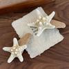 Summer Sea Star Hairpin Beach Sweet Bangs Clip Creative Starfish Hair Clip  Barrettes
