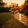 Spooky Yard Path Lighting Solar Pumpkin Stake Lights, LED Glowing Garden Light, Halloween Decorative Porch Accents Lantern, IP65