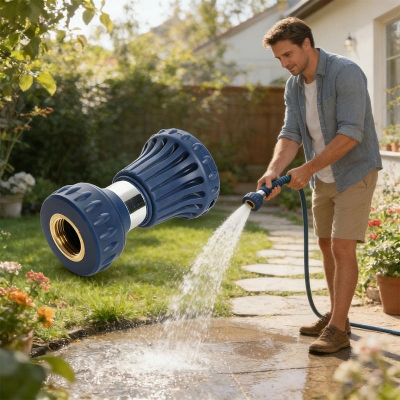 Reliable Water Hose Attachment Solid Metal produced For Large Area Watering