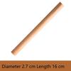 Solid Wood Food Grade Rolling Noodle Stick  Dumpling Skin Household Rolling Noodle Stick Non Stick Skin Kitchen Baking Tool