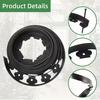 1set Garden Isolation Belt Kit Garden Edge Strips With 30 Ground Nails Anchors For Garden Lawn Isolation Garden Accessories
