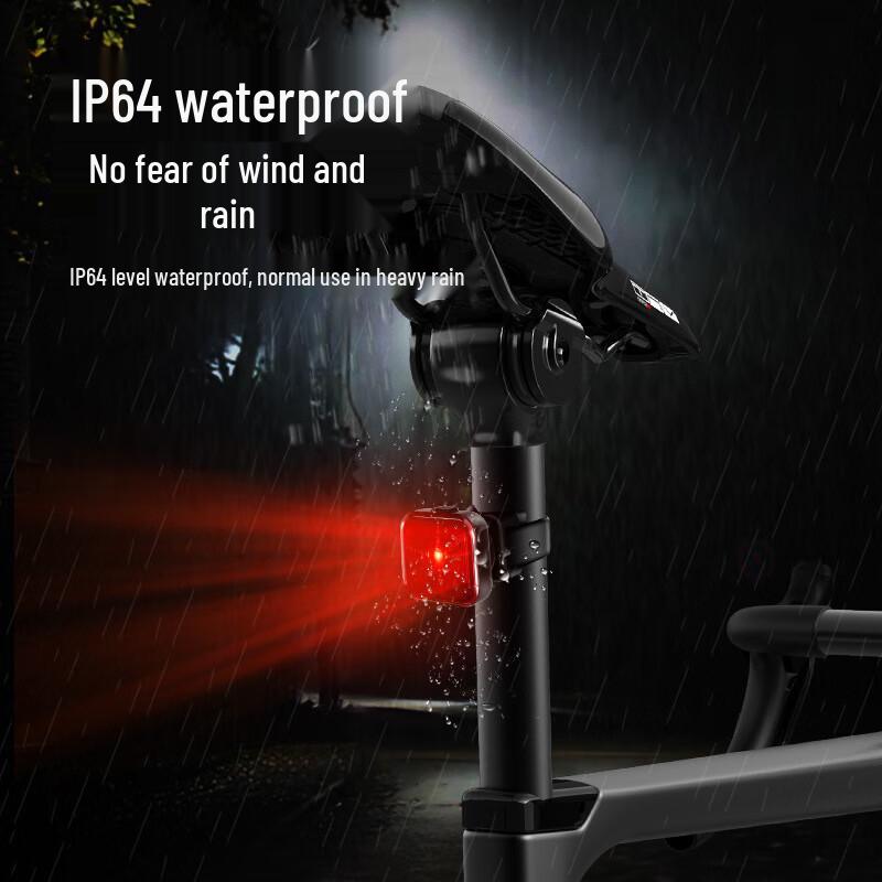 Longchan Smart Sensor USB Rechargeable Bicycle Taillight