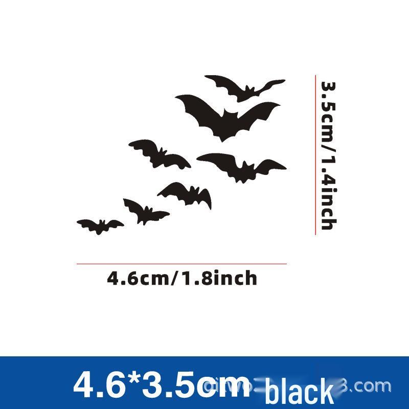 Halloween Bat Pair Prank Stickers for Car Mirrors and Windows