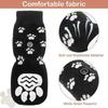 4-Pack Waterproof Dog Paw Protectors Strong Grip Adjustable Paw Protection Socks With Straps Reusable Pet Paw Protector