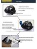 BJ Version Tactical Helmet with Windshield and CS Rail for Military Enthusiasts