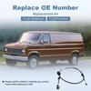 Automatic Transmission Gear Shift Cable Replacement for YC2Z-7E395-AC YC2Z7E395AC Compatible with Ford Econoline E-150 E-250 E-350 1997-2004 Shifter