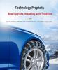 Compatible Snow Chains for GAC Trumpchi Models: GS4, GS5, GS7, GS8, GA3, GA5, GM6, GM8 Car Tires.