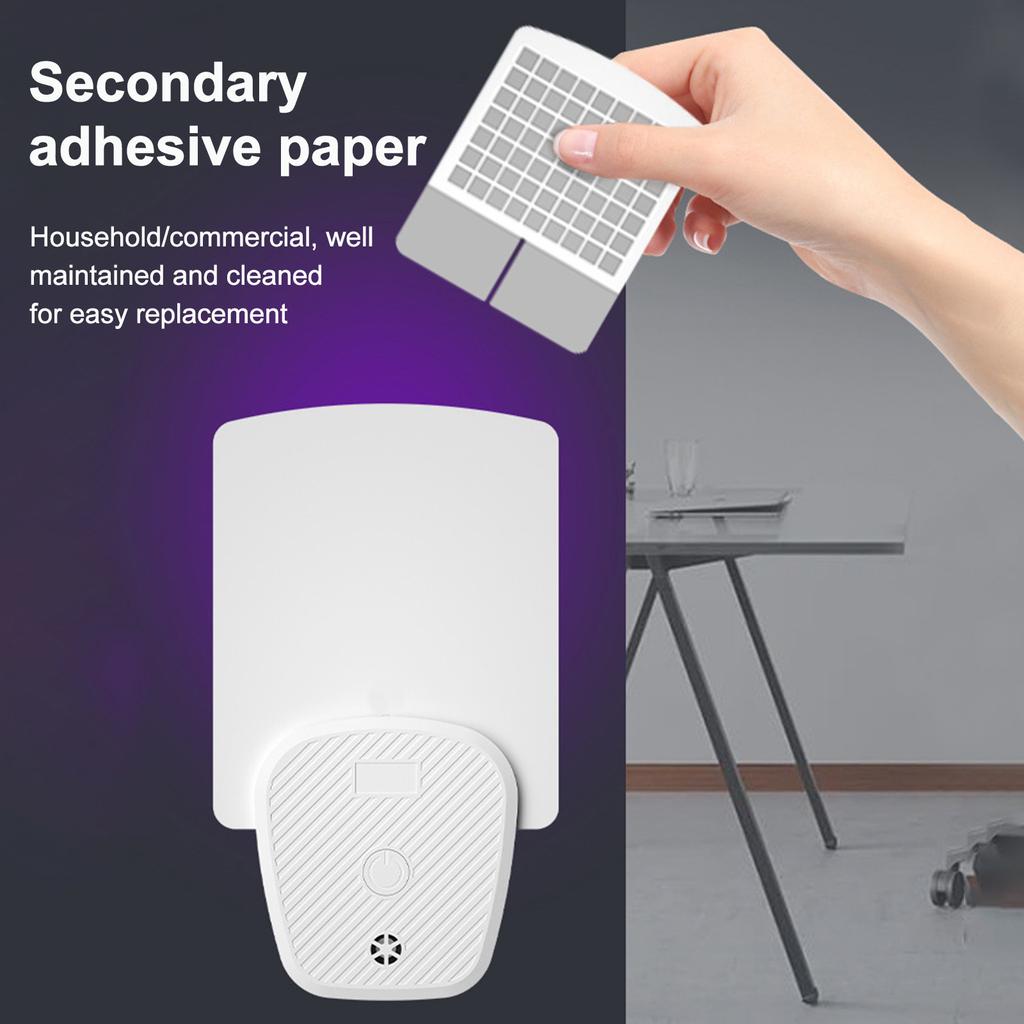 Direct Plug Winged Insect  Trap Indoor Pet Household Fruit Fly Mosquito Sticky Trap Mosquito Eliminates Lamp