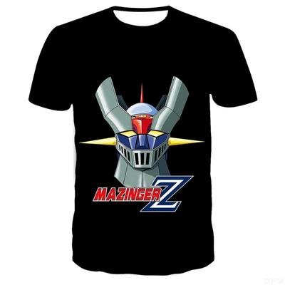 Μαζίνγκερ Ζ 3D Εκτύπωση Μπλουζάκια Anime Ρομπότ Streetwear Άνδρες Γυναίκες Μόδα Oversized Κοντομάνικο T-Shirt Παιδικά T-Shirts Μπλούζες Ρούχα Ανδρικά