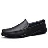 Men's Formal Leather Slip-On Loafers - New Style, Large Size, Versatile & Fashionable Dad Shoes